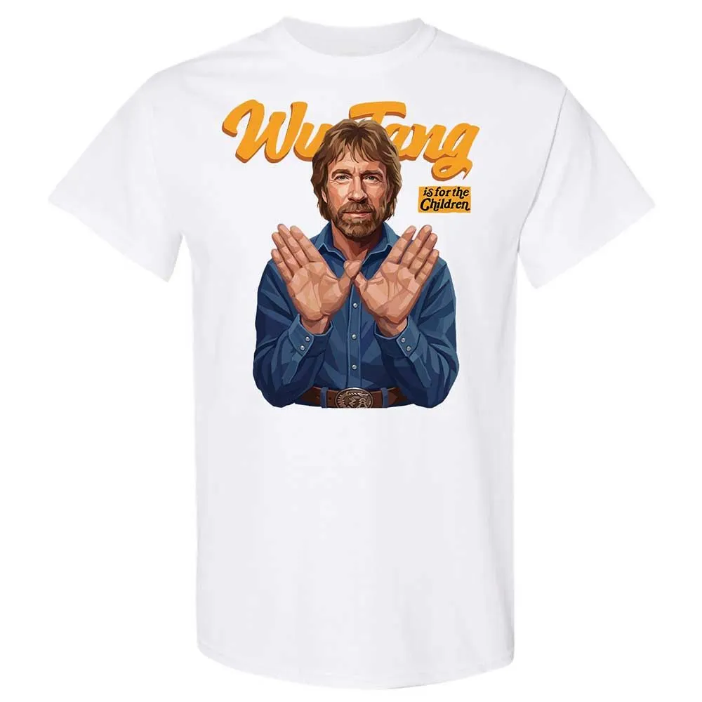 Chuck Norris is for the Children - White - 16
