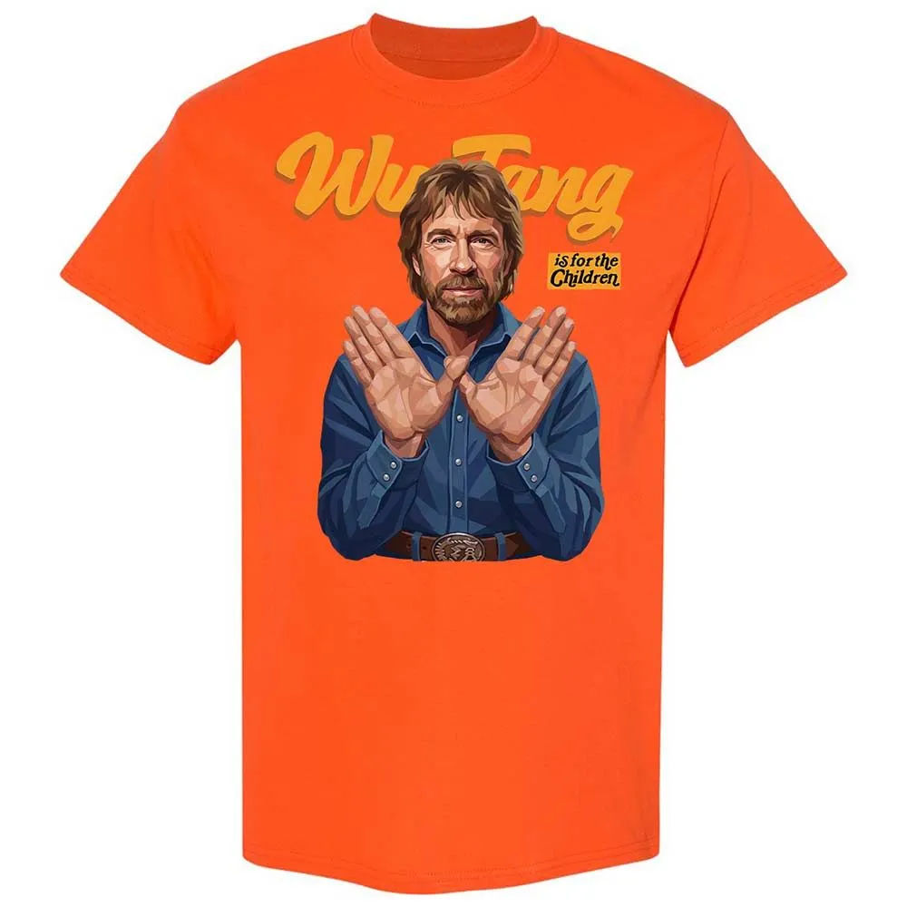 Chuck Norris is for the Children - Orange - 17