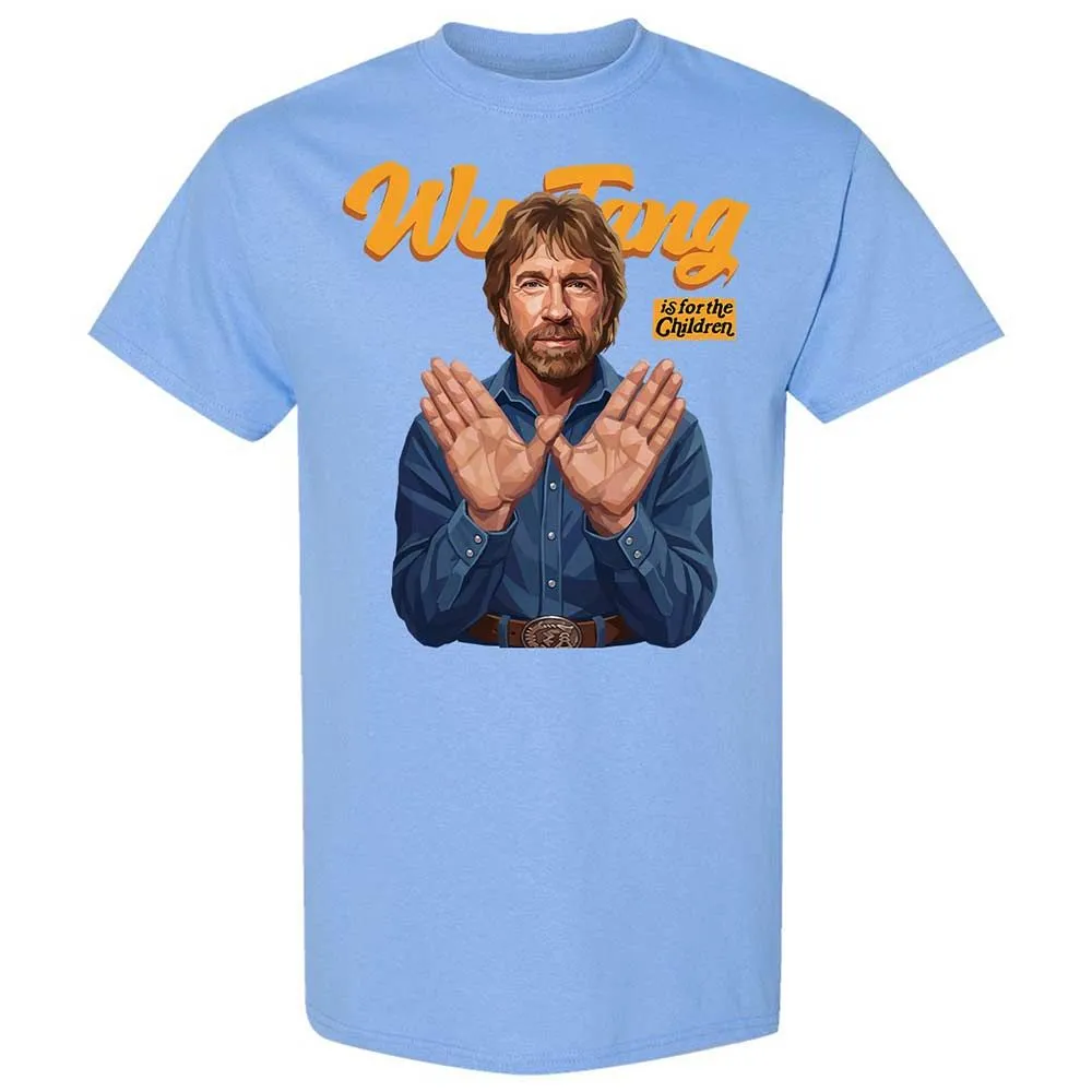 Chuck Norris is for the Children - Carolina Blue - 19