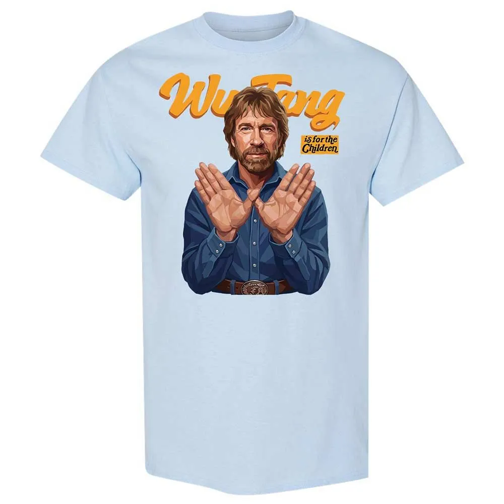 Chuck Norris is for the Children - Light Blue - 20