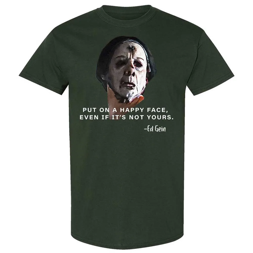 Put on a happy face - Forest Green - 5