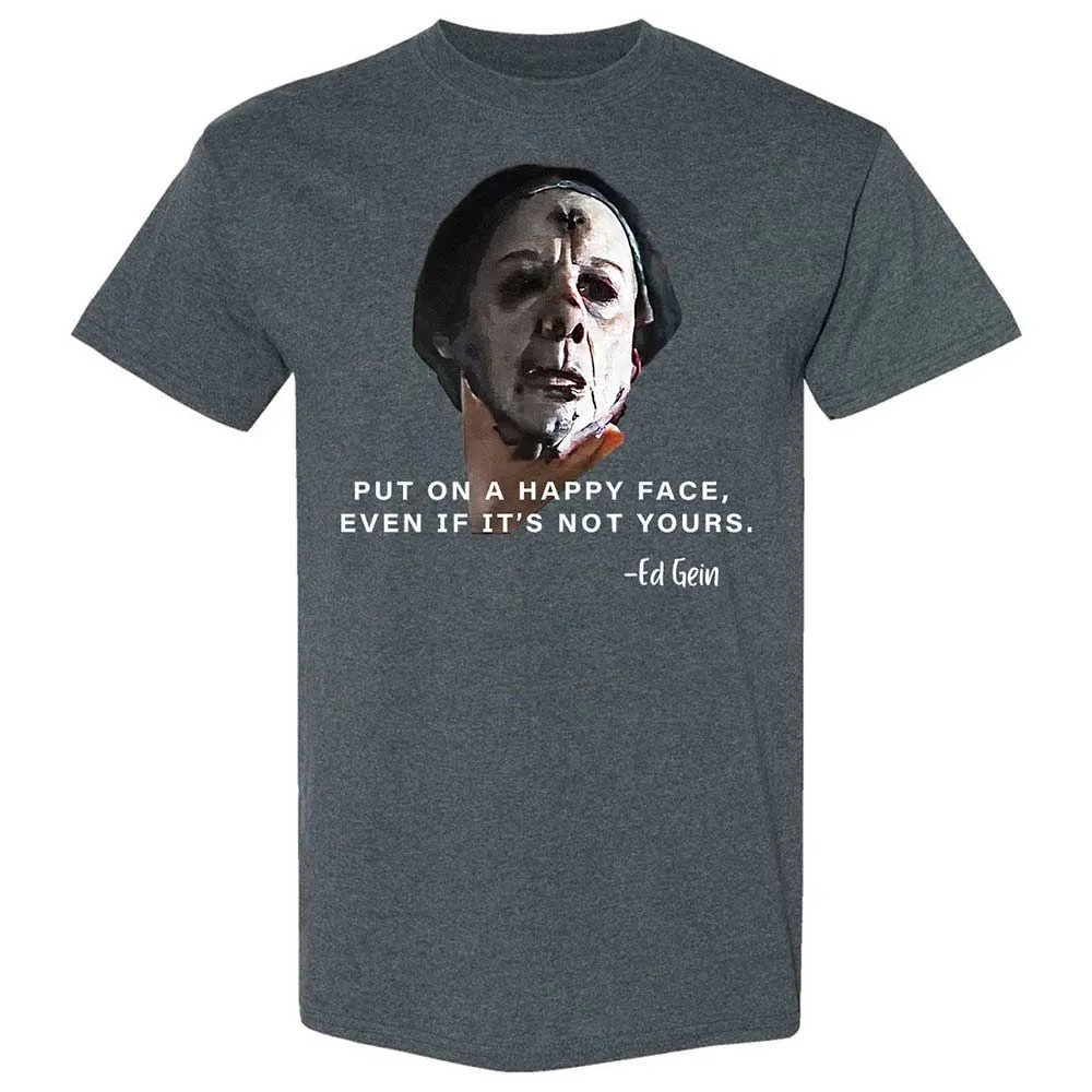 Put on a happy face - Dark Heather - 6