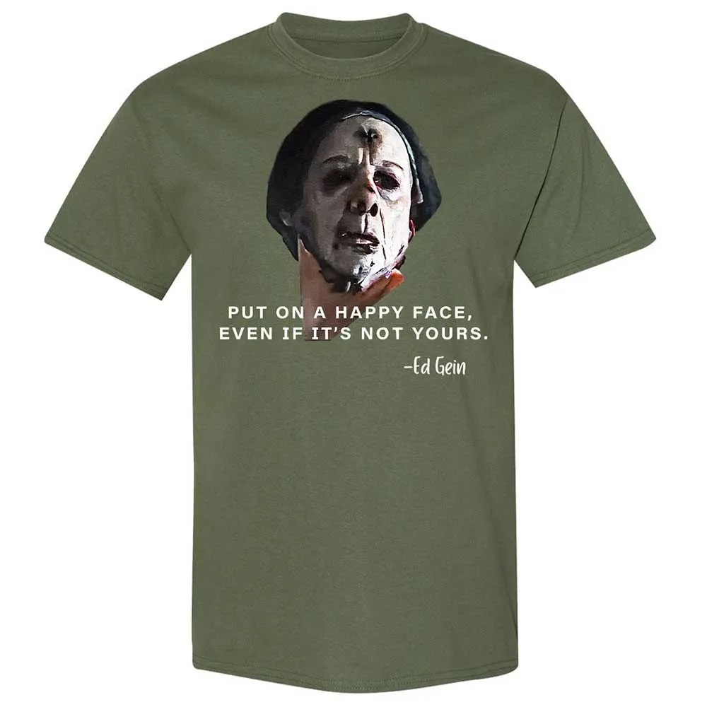 Put on a happy face - Military Green - 9