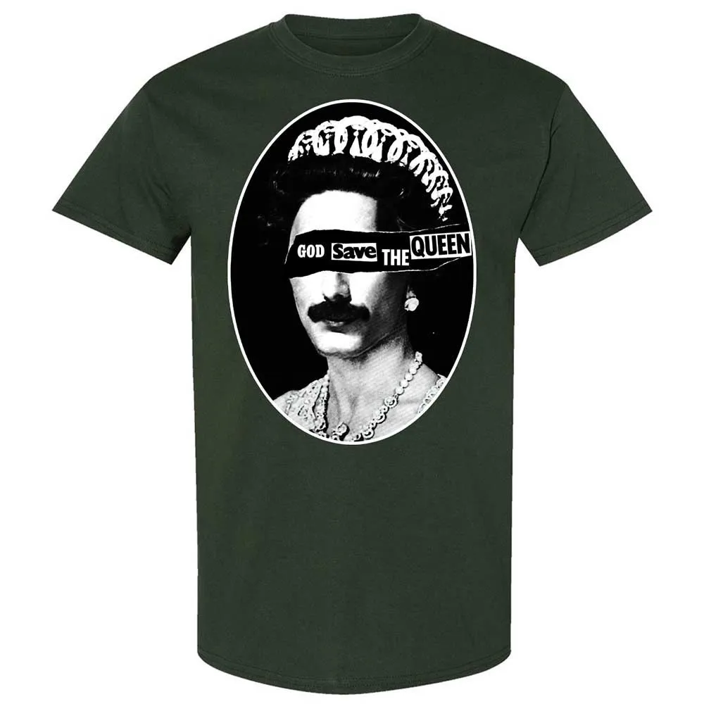 God Save The Queen - Forest Green - 5