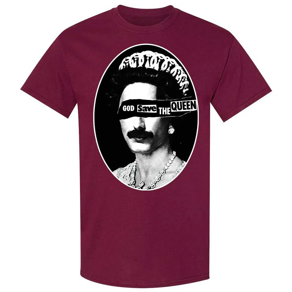 God Save The Queen - Maroon - 8