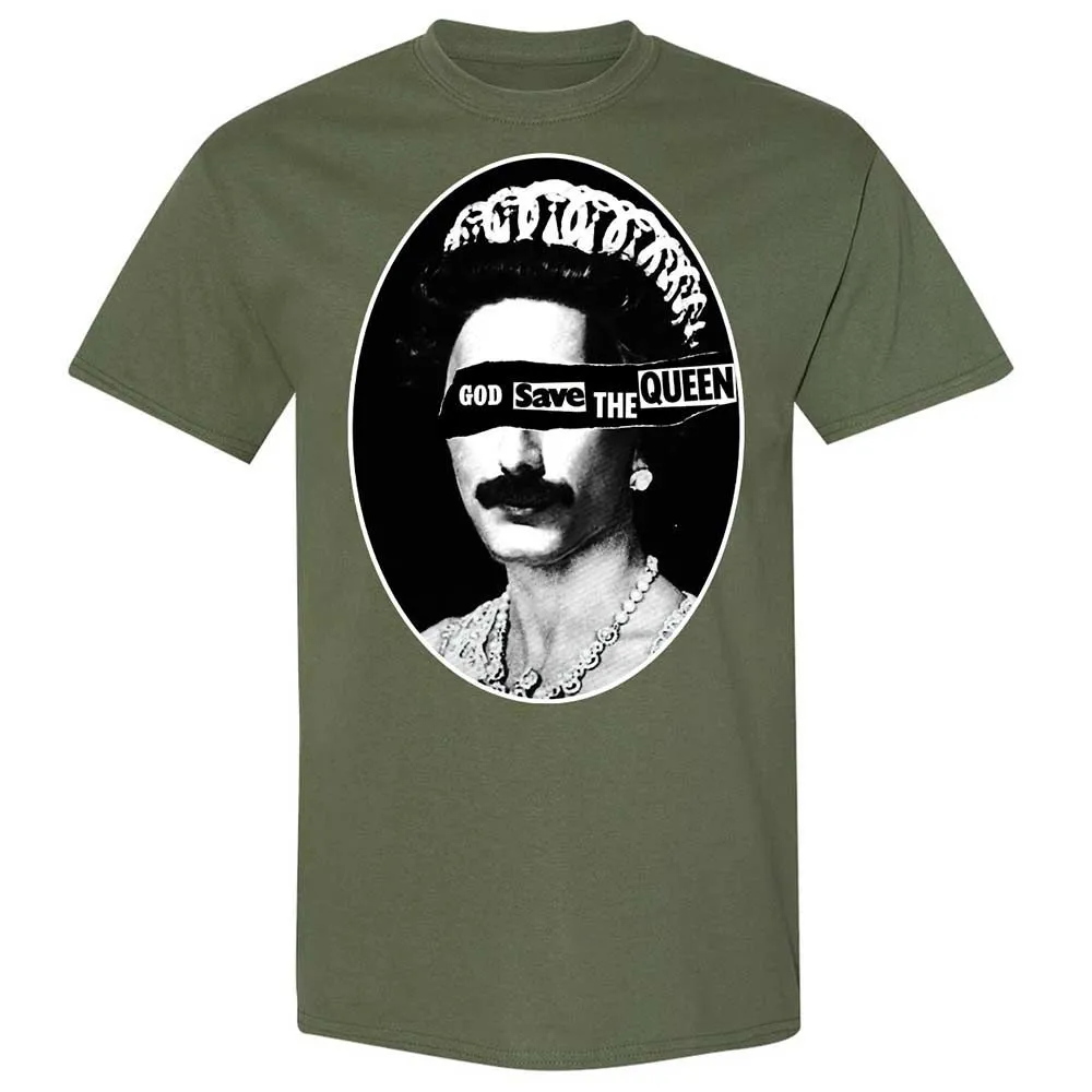 God Save The Queen - Military Green - 9
