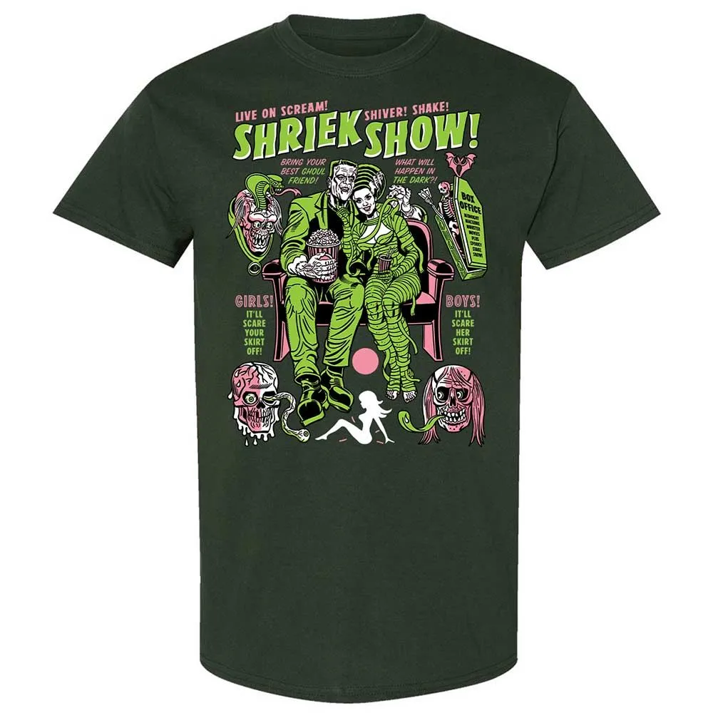 Classic Unisex T-Shirt - URX5TZ9W - Forest Green - 5