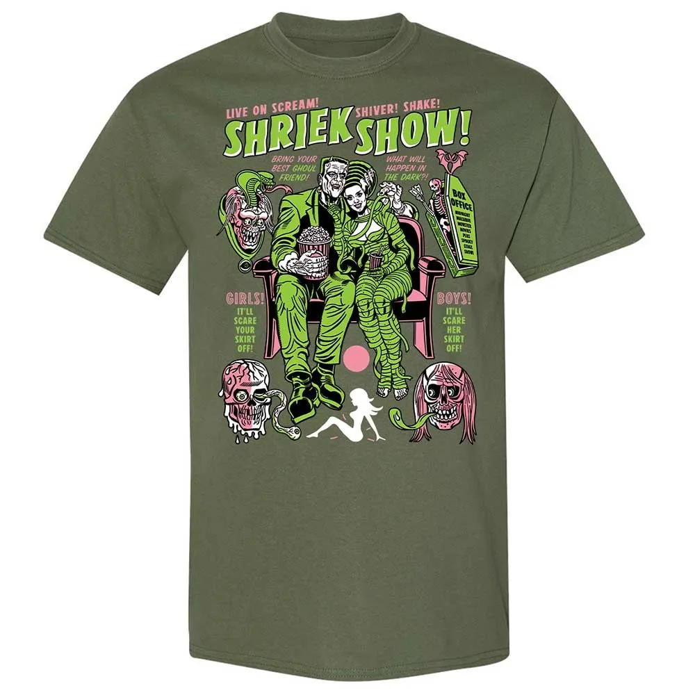 Classic Unisex T-Shirt - URX5TZ9W - Military Green - 9