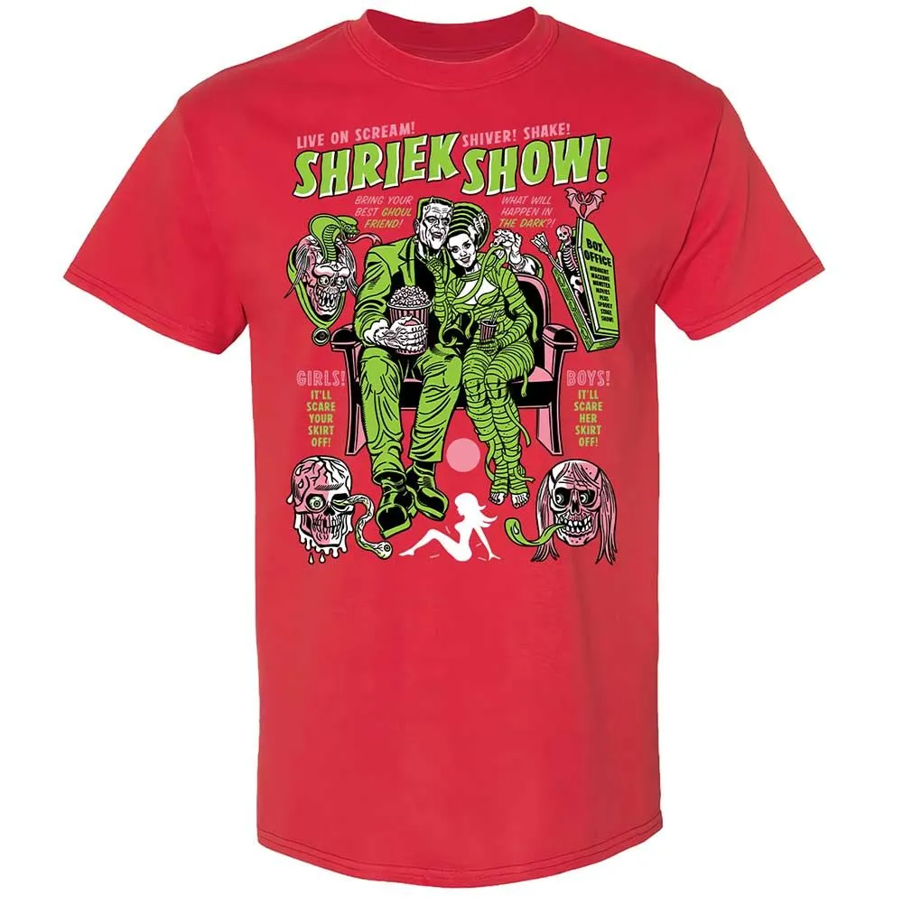 Classic Unisex T-Shirt - URX5TZ9W - Red - 10
