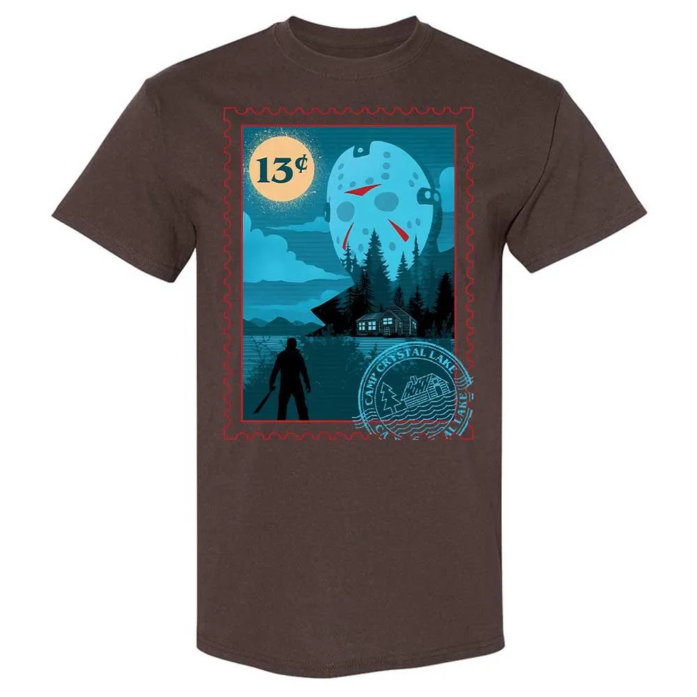 Classic Unisex T-Shirt - C6T1LDSQ - Dark Chocolate - 7