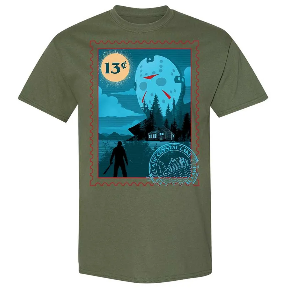 Classic Unisex T-Shirt - C6T1LDSQ - Military Green - 9