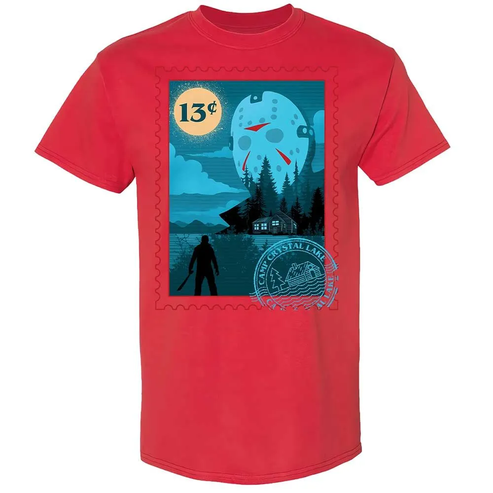 Classic Unisex T-Shirt - C6T1LDSQ - Red - 10