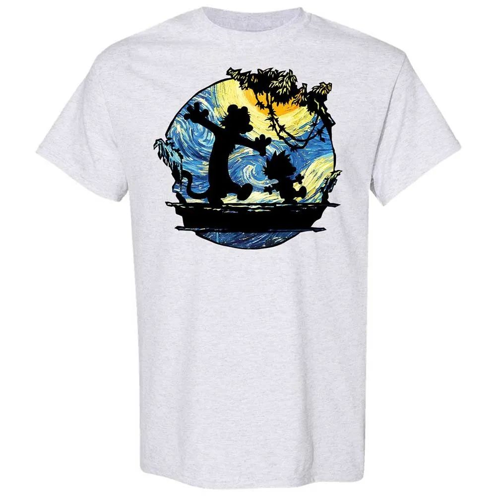 Calvin and Hobbes Starry Night - Ash - 15