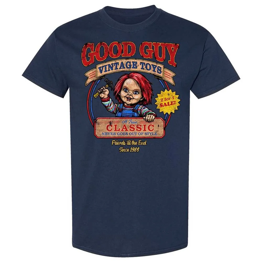 Classic Unisex T-Shirt - ZUV3VJHK - Navy - 2