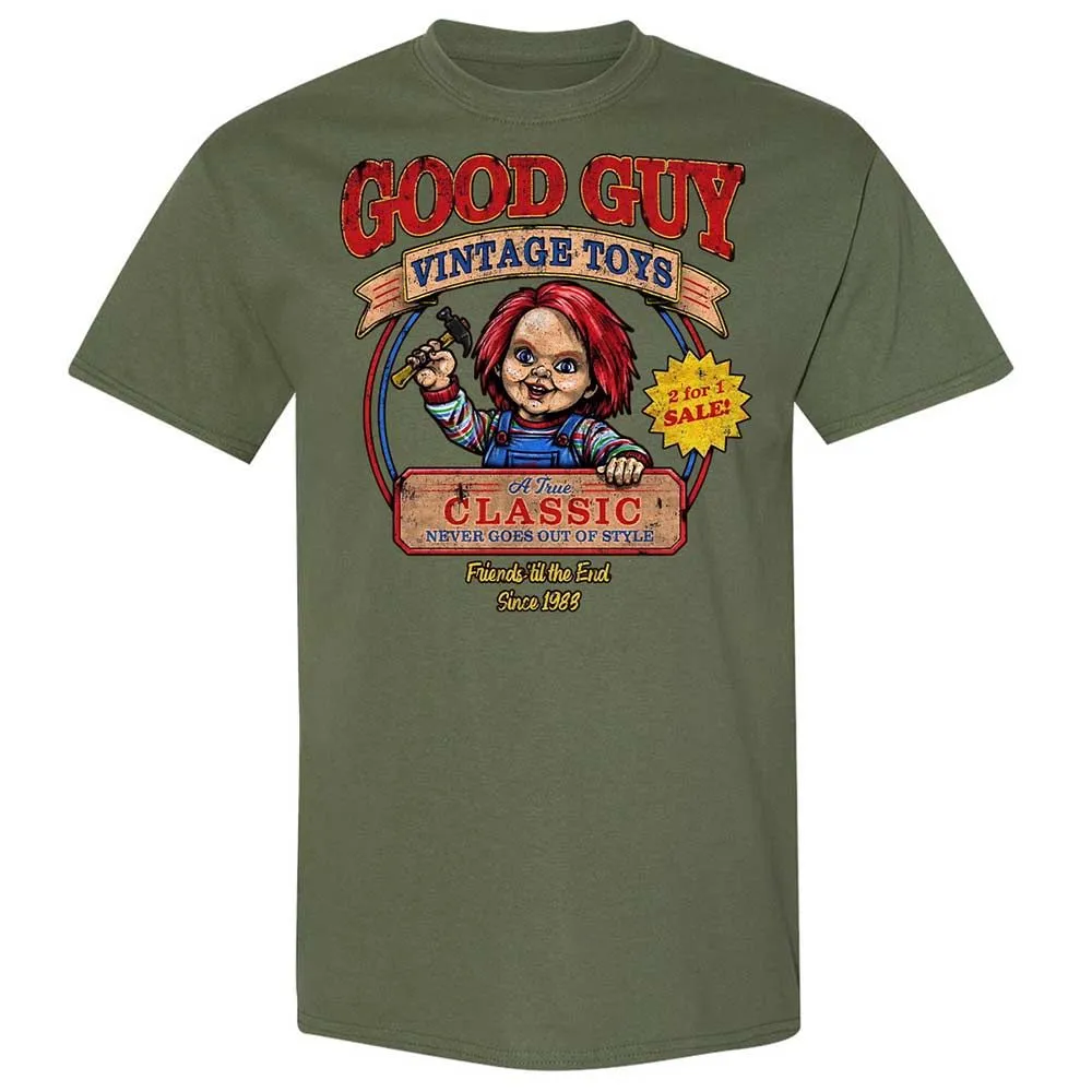 Classic Unisex T-Shirt - ZUV3VJHK - Military Green - 9
