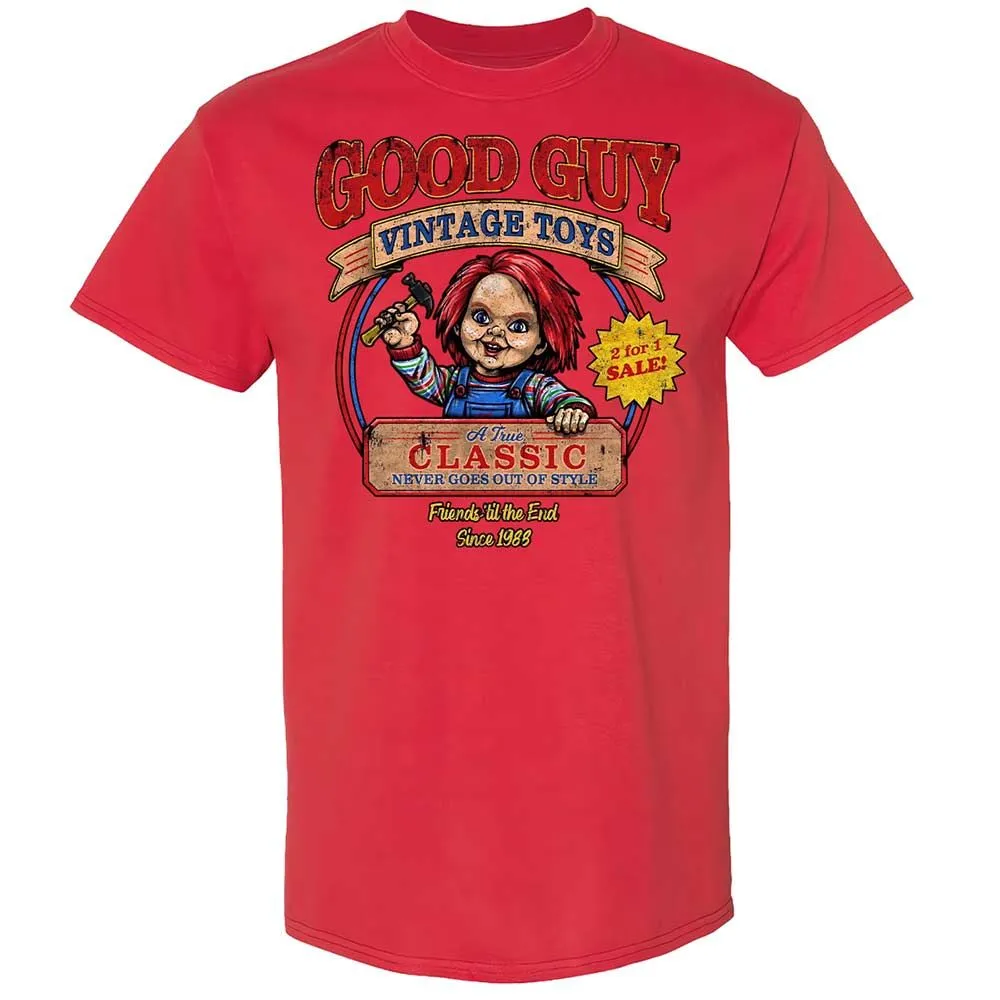 Classic Unisex T-Shirt - ZUV3VJHK - Red - 10