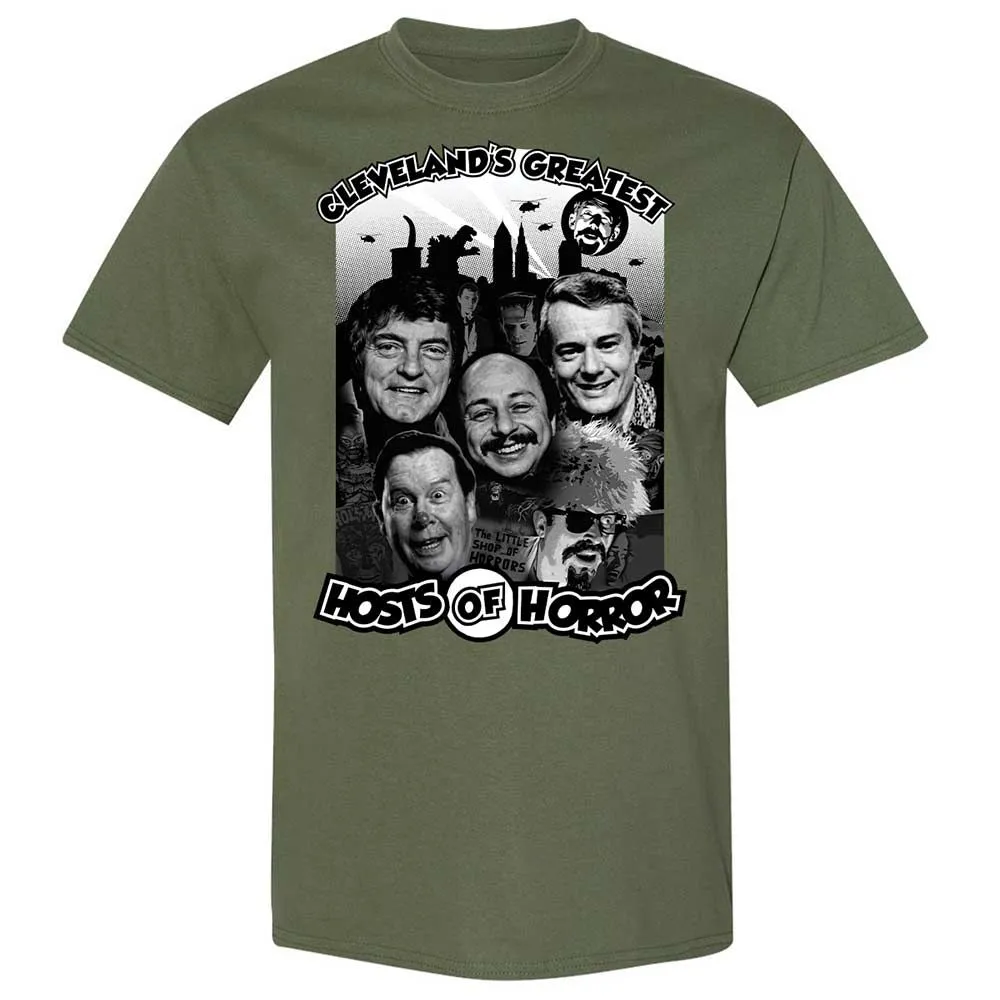 Cleveland's Greatest Hosts of Horror - Military Green - 9