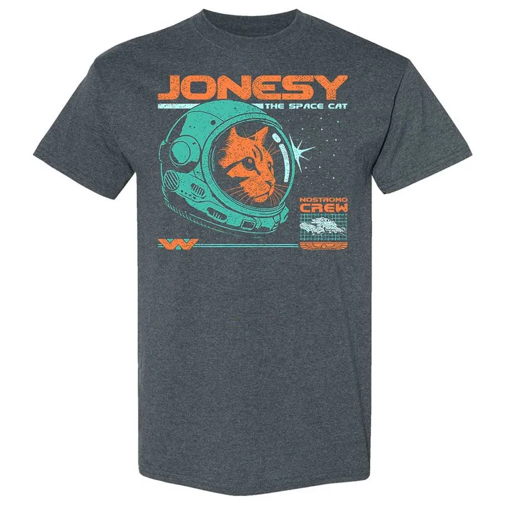 Jonesy The Space Cat - Dark Heather - 6