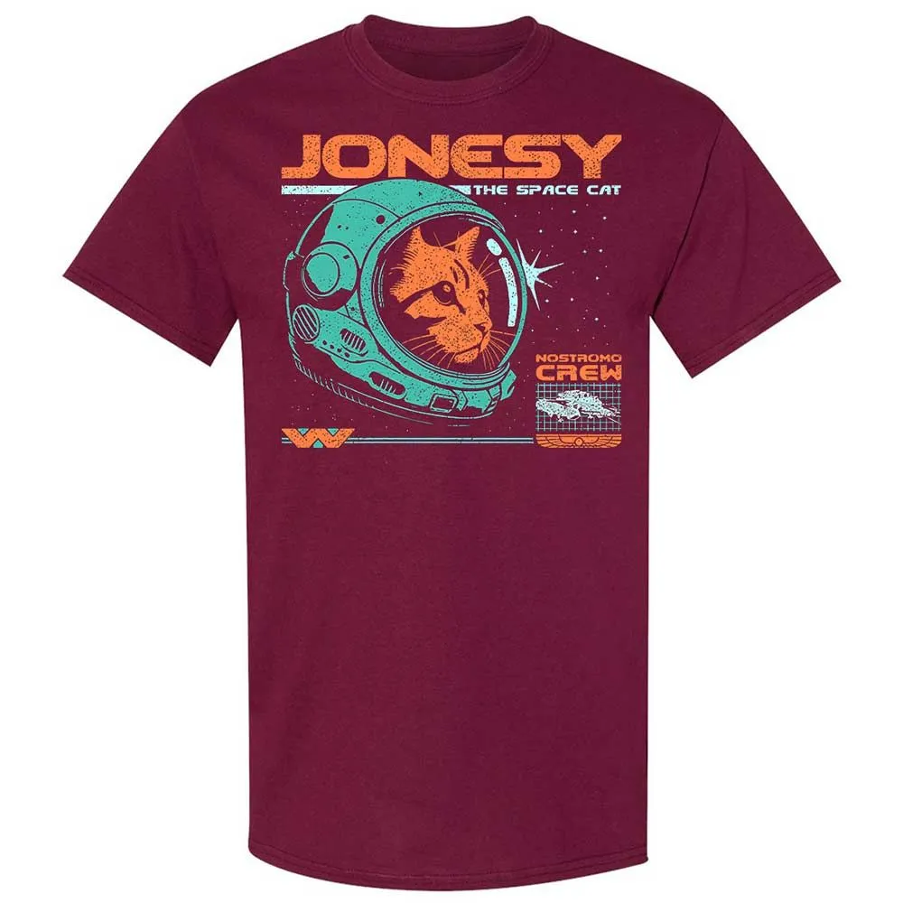 Jonesy The Space Cat - Maroon - 8
