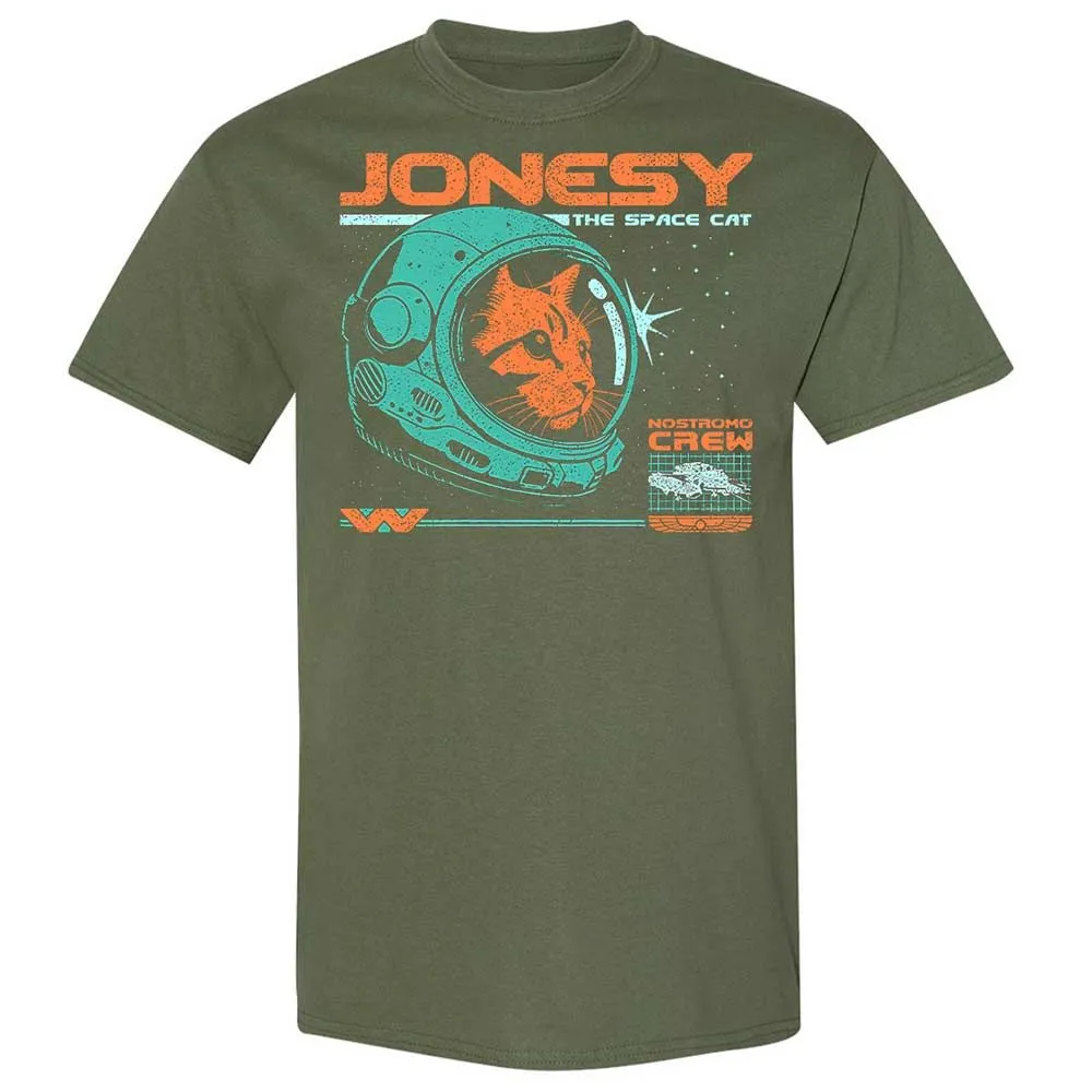 Jonesy The Space Cat - Military Green - 9