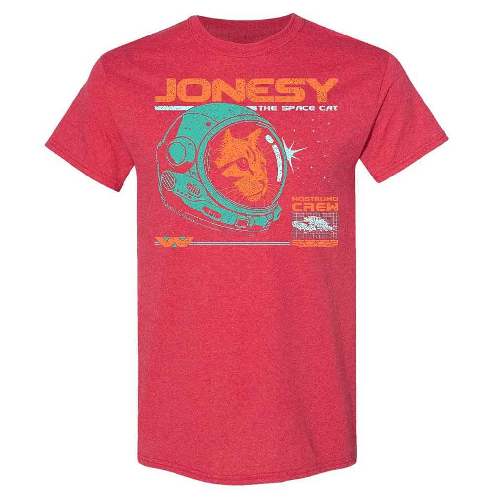 Jonesy The Space Cat - Heather Red - 11