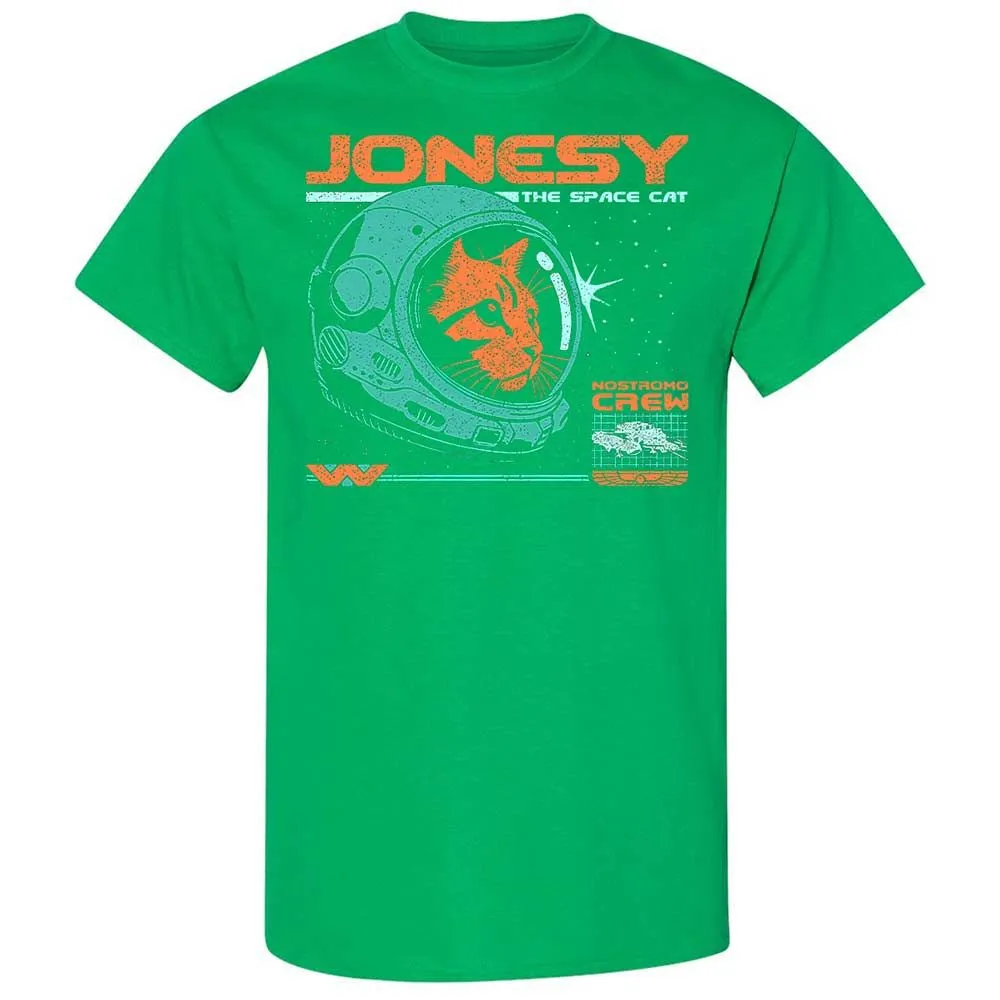 Jonesy The Space Cat - Irish Green - 13