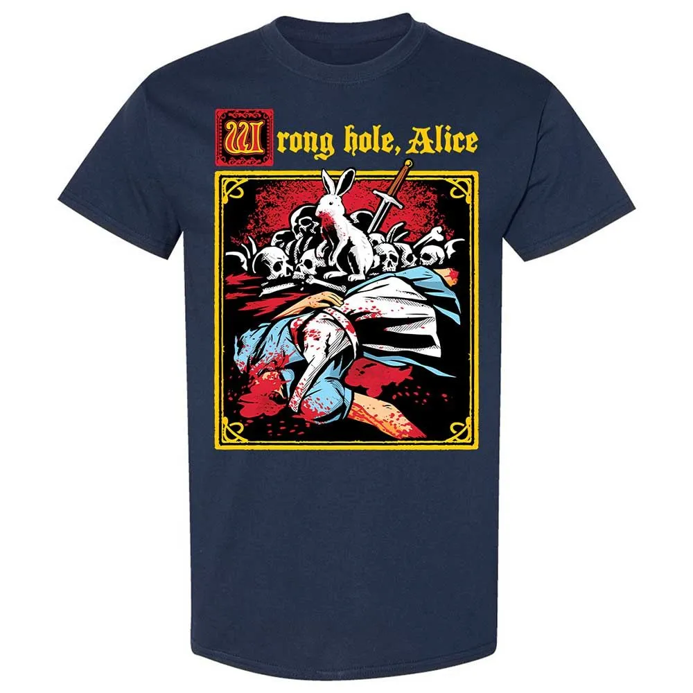 Classic Unisex T-Shirt - HHR7Q76L - Navy - 2
