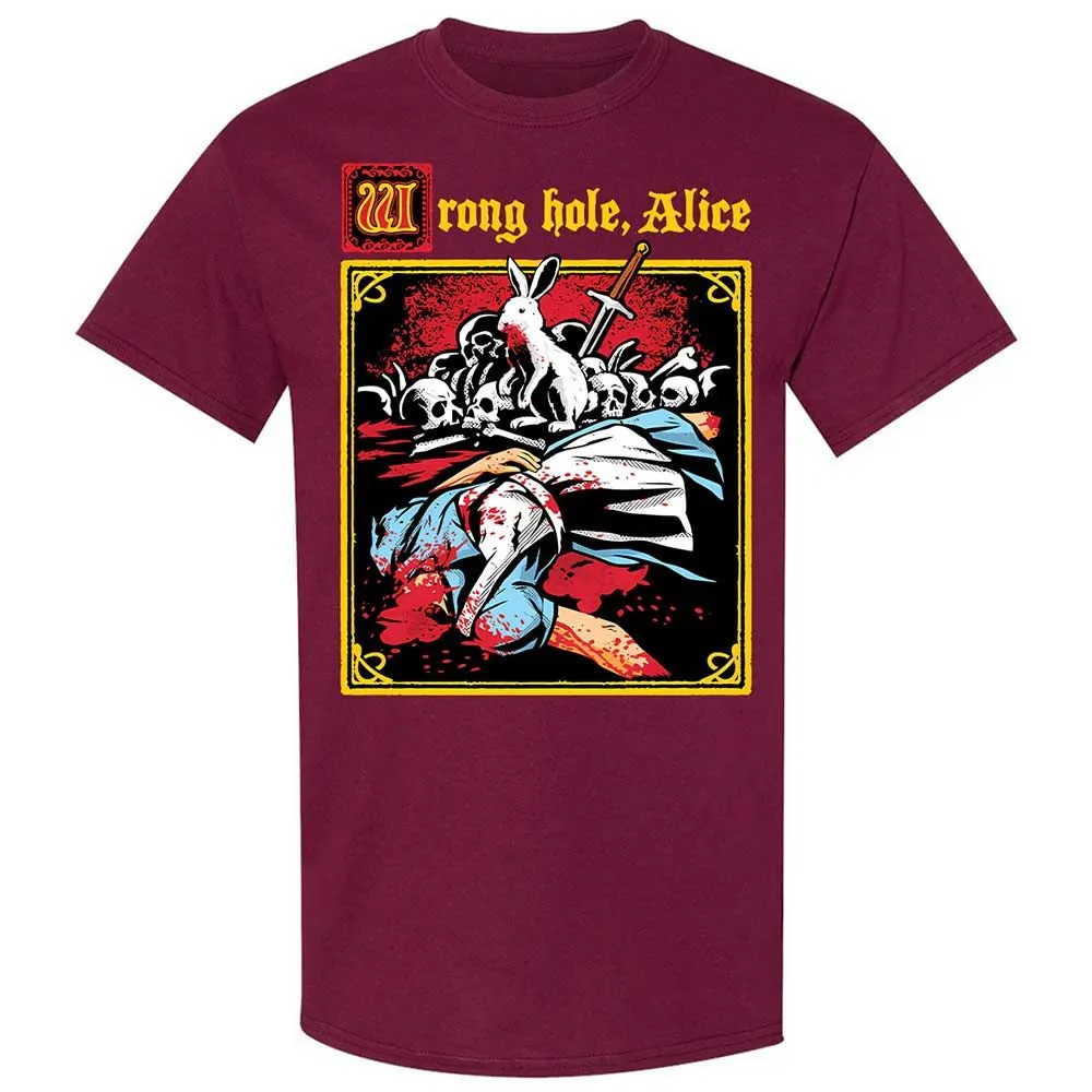 Classic Unisex T-Shirt - HHR7Q76L - Maroon - 8