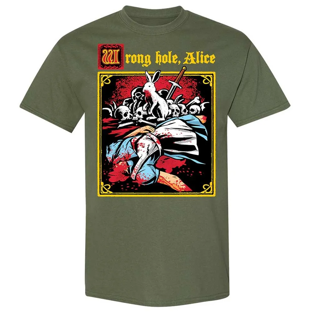 Classic Unisex T-Shirt - HHR7Q76L - Military Green - 9