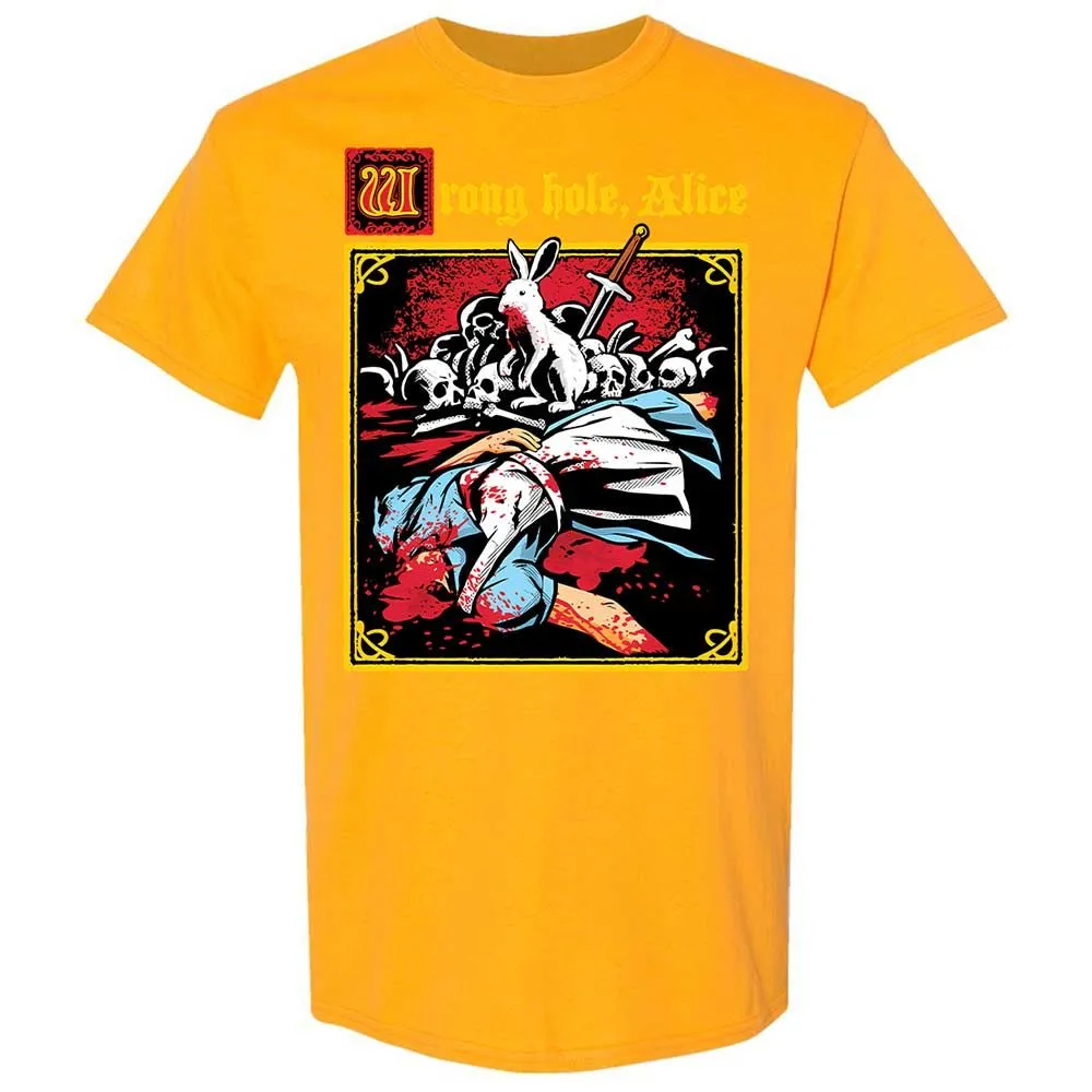 Classic Unisex T-Shirt - HHR7Q76L - Gold - 18