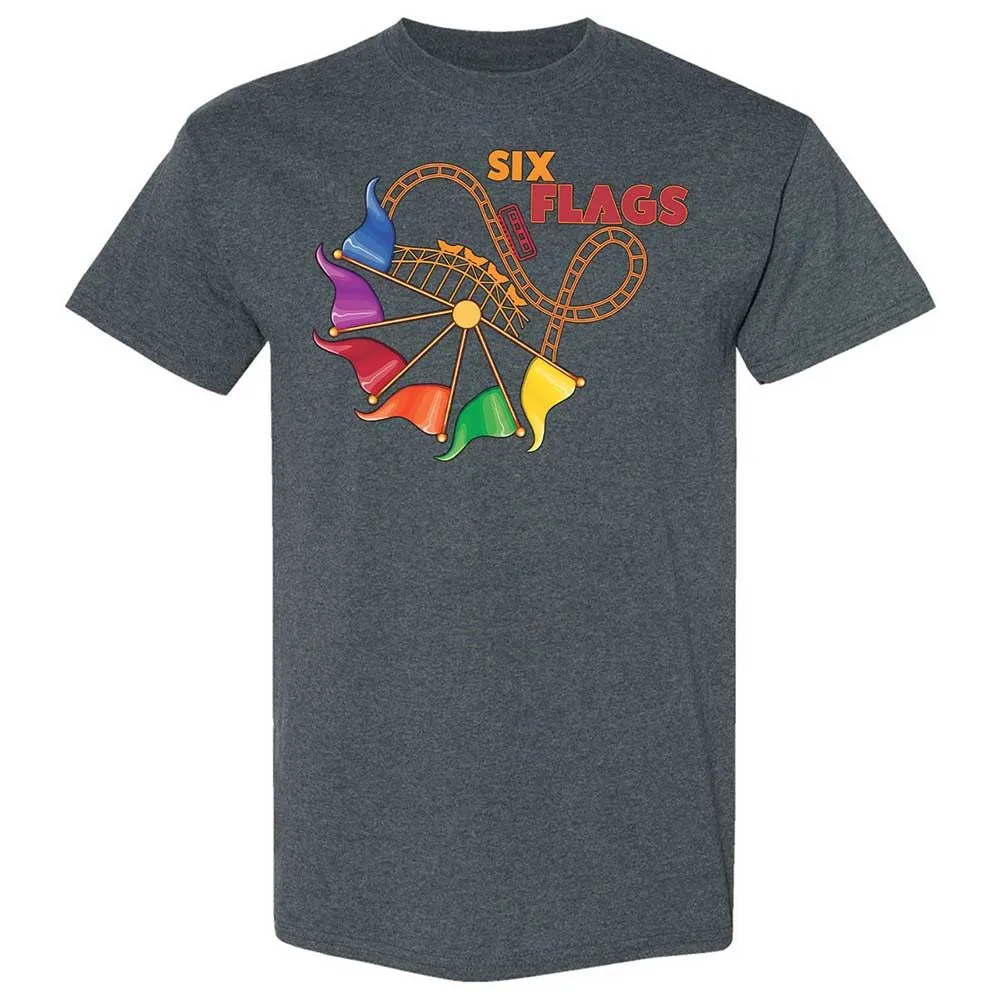 Six Flags - Dark Heather - 6