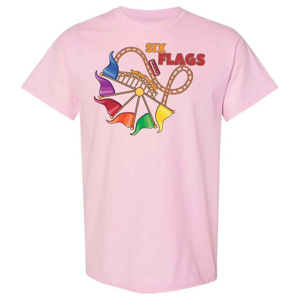Six Flags - Light Pink - 14