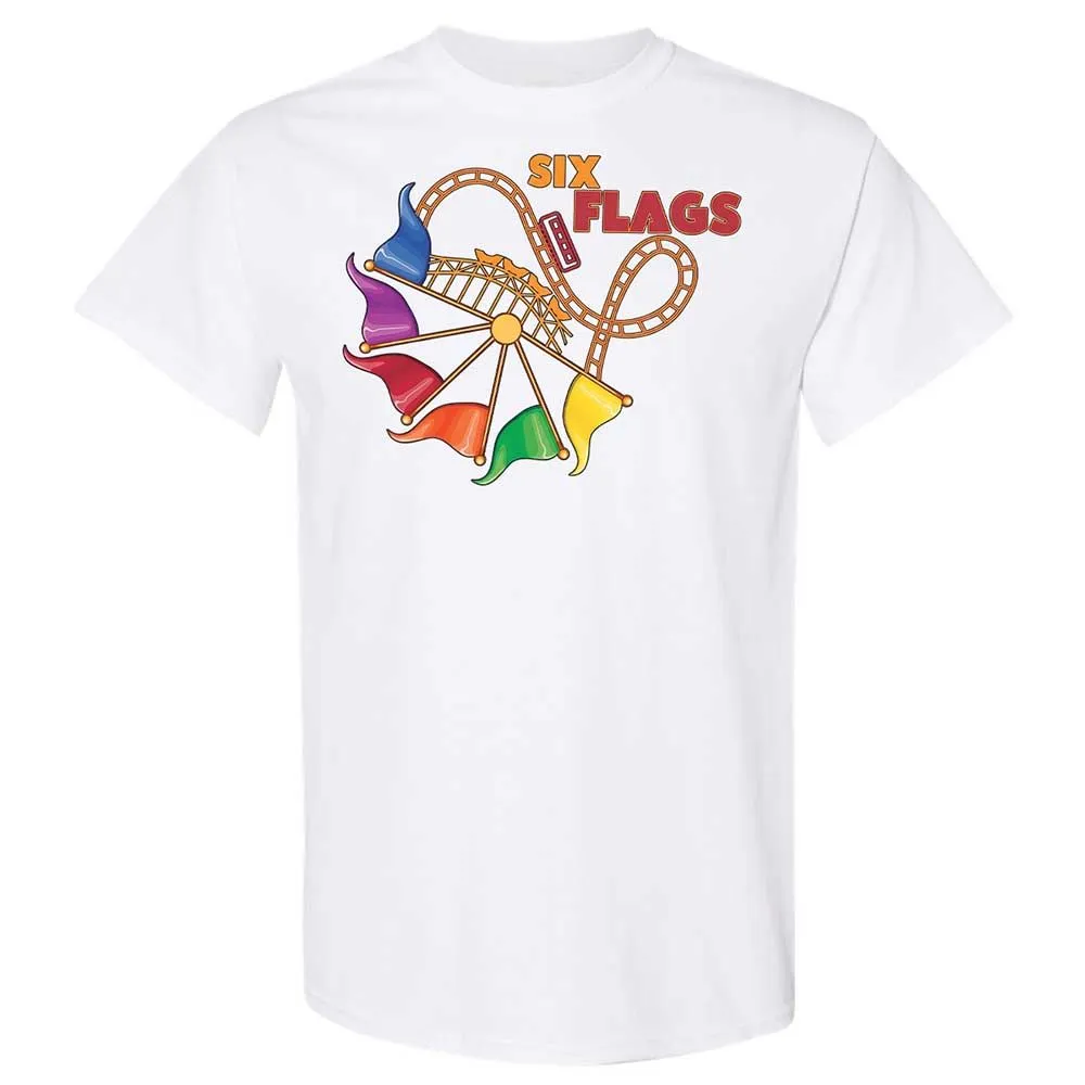 Six Flags - White - 16