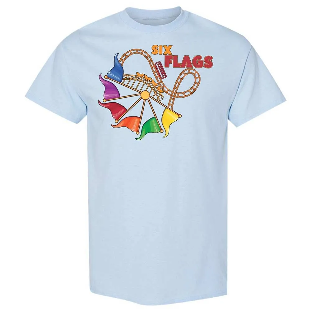 Six Flags - Light Blue - 20