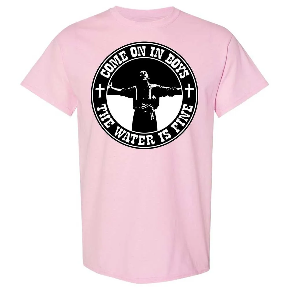 Come on in boys, the water is fine - Light Pink - 14