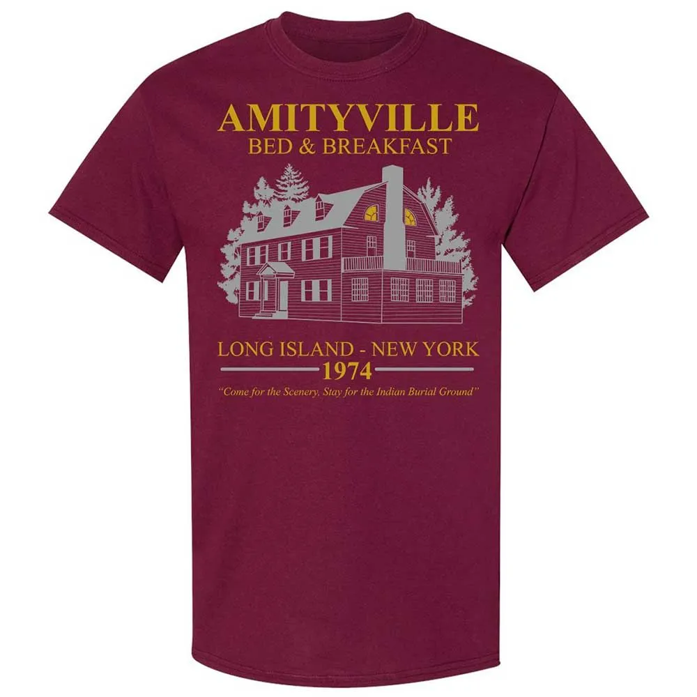 Amityville Bed and Breakfast - Maroon - 8
