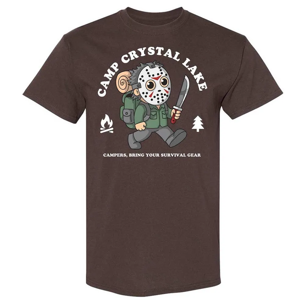 Classic Unisex T-Shirt - WSQUYNRJ - Dark Chocolate - 7