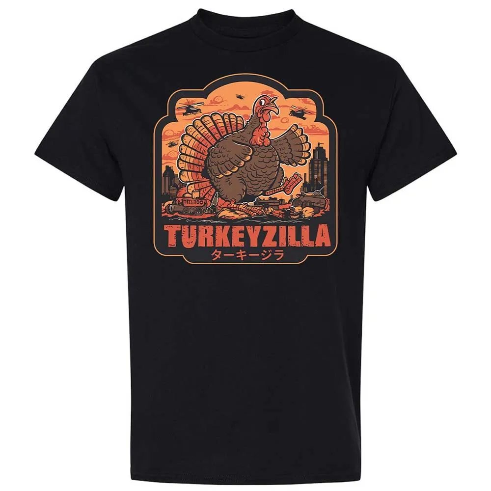 Turkeyzilla Funny Monster Turkey - Black - 1