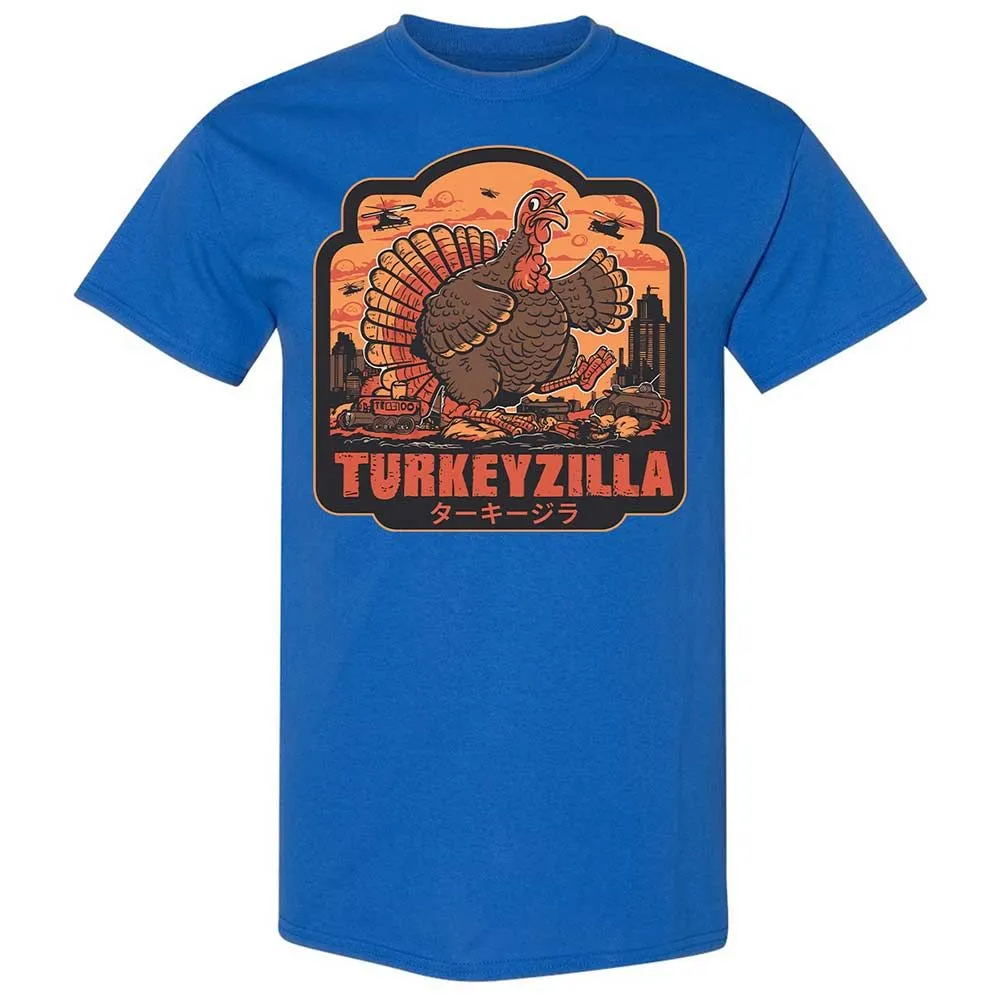 Turkeyzilla Funny Monster Turkey - Royal - 3