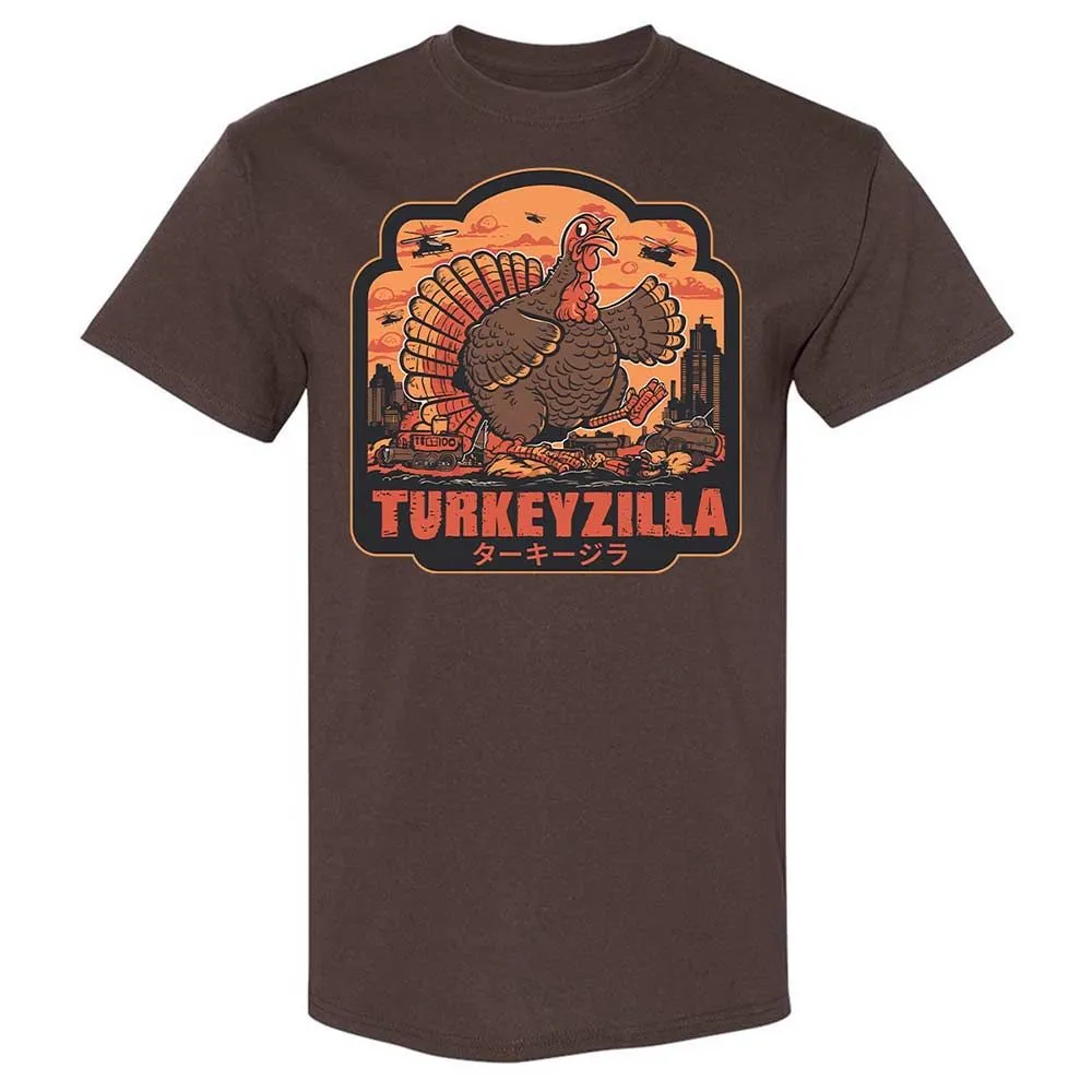 Turkeyzilla Funny Monster Turkey - Dark Chocolate - 7