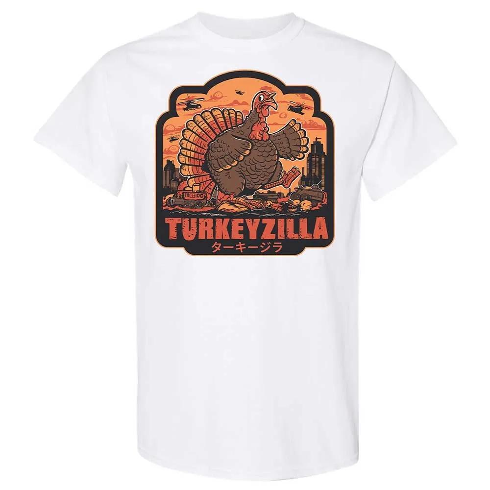 Turkeyzilla Funny Monster Turkey - White - 16