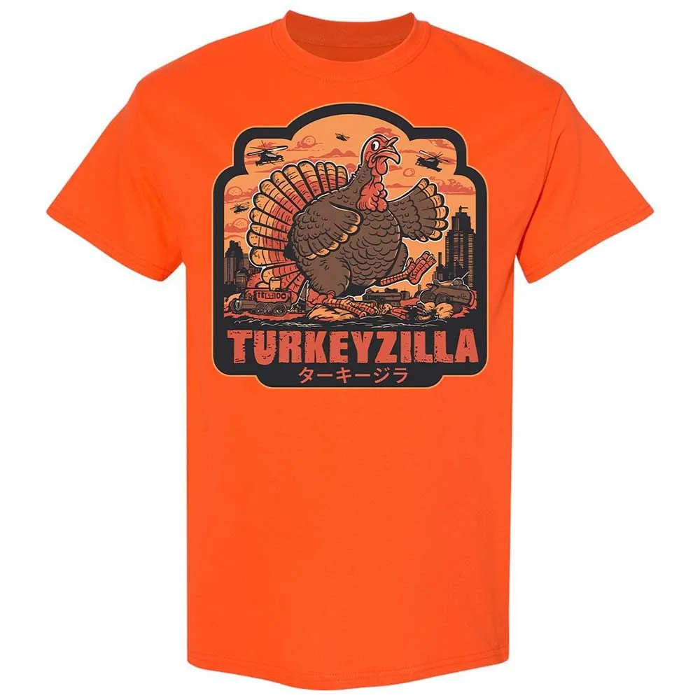Turkeyzilla Funny Monster Turkey - Orange - 17