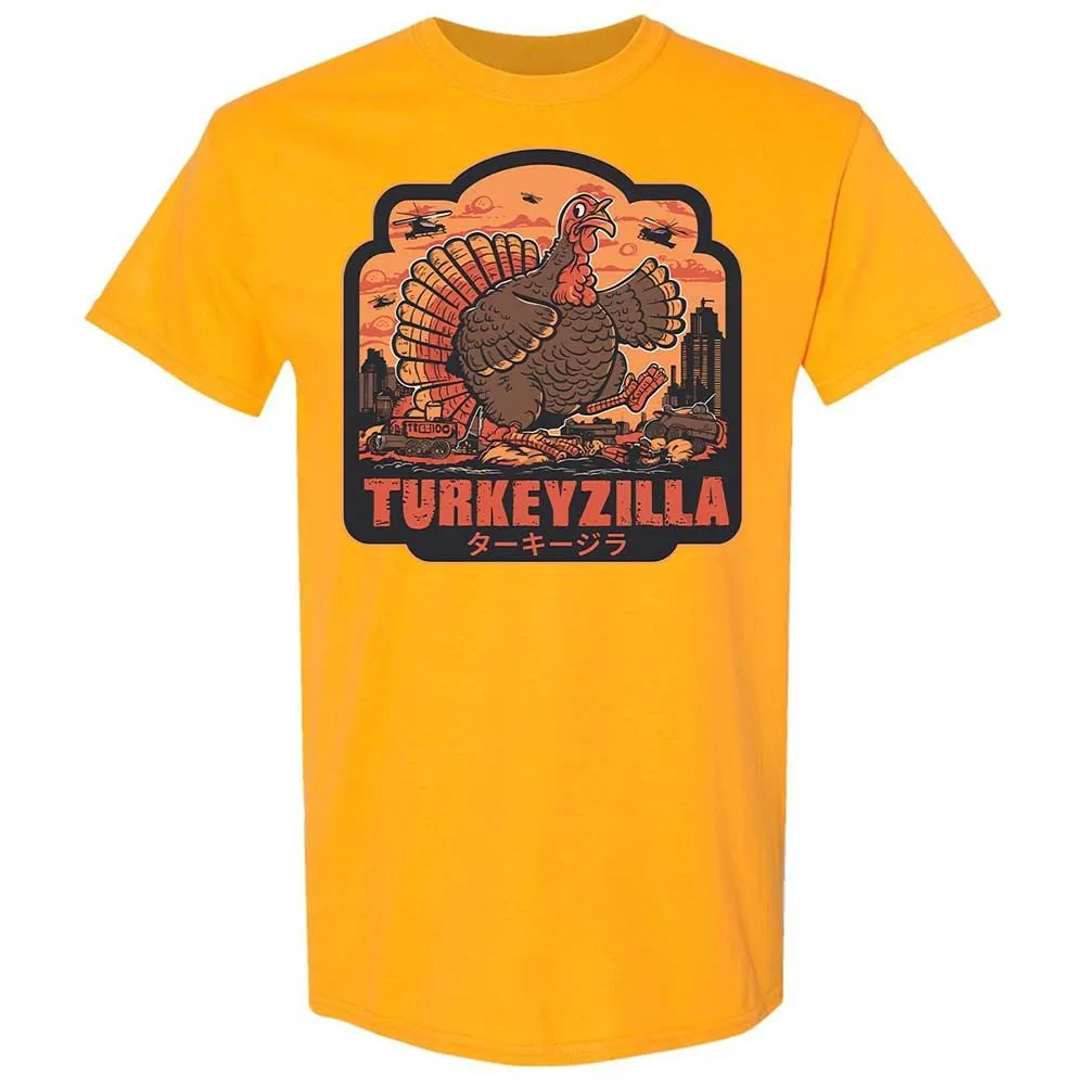 Turkeyzilla Funny Monster Turkey - Gold - 18