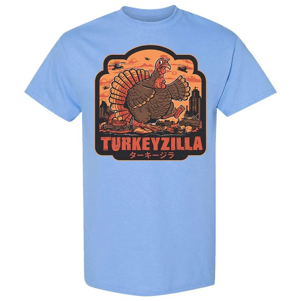 Turkeyzilla Funny Monster Turkey - Carolina Blue - 19