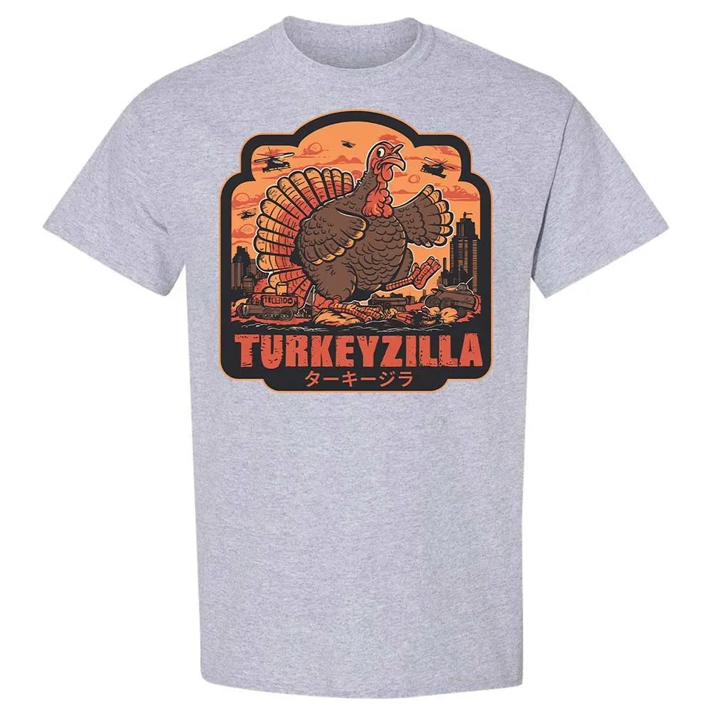 Turkeyzilla Funny Monster Turkey - Sport Grey - 21