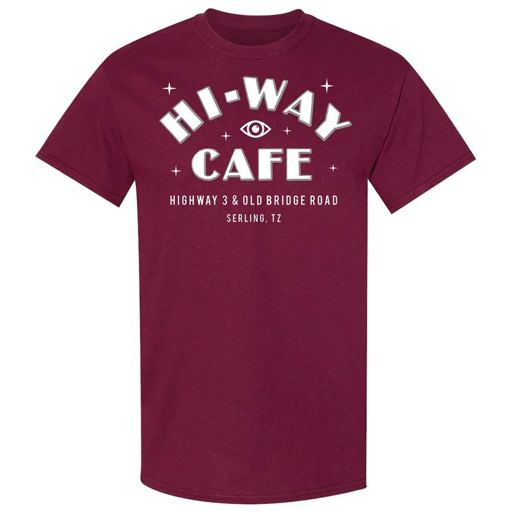 Hi-Way Cafe - Maroon - 8
