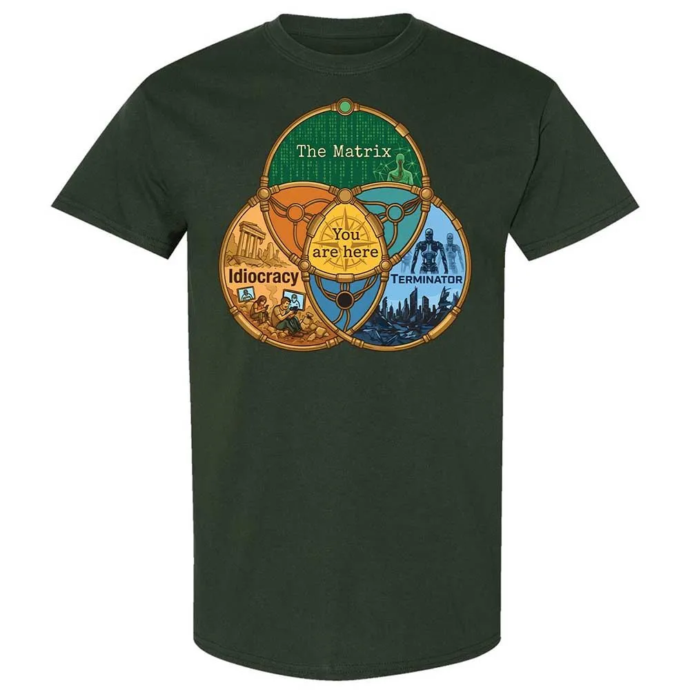 You are here - Forest Green - 5