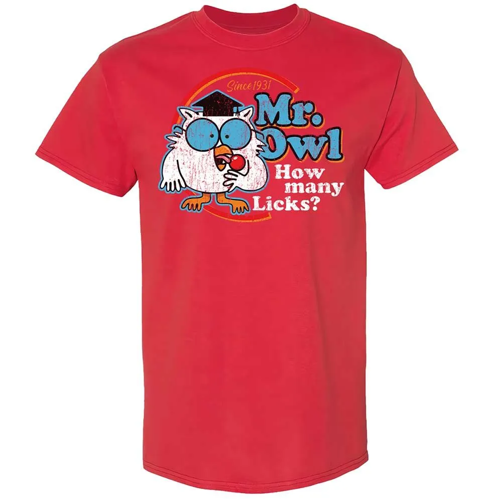 How Many Licks - Red - 10