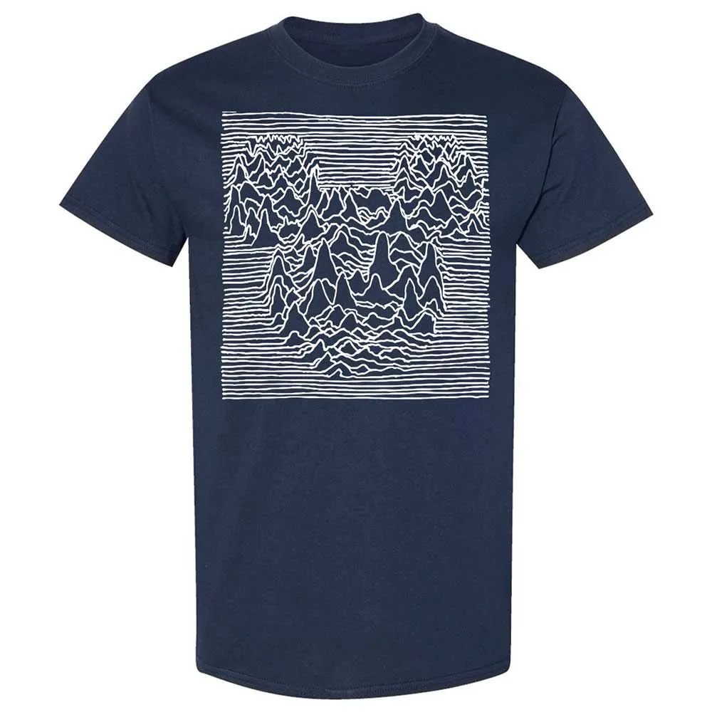 Familiar Waves - Navy - 2