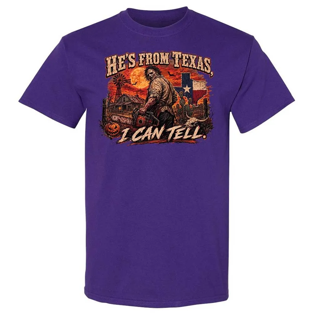 He's From Texas - Purple - 12
